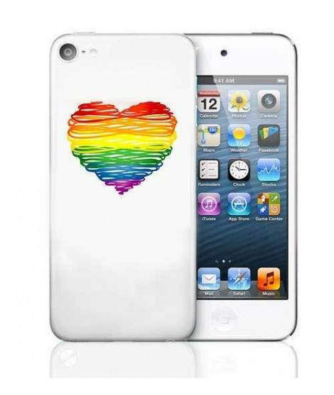 Coque RAINBOW HEART pour Iphone 7