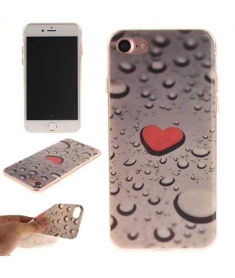 Coque LOVE ROSEE pour iPhone 7