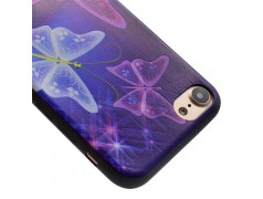 Coque PAPILLON MAUVE pour iPhone 7