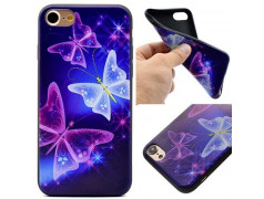 Coque PAPILLON MAUVE pour iPhone 7