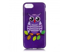 Coque HIBOU MAUVE pour iPhone 7