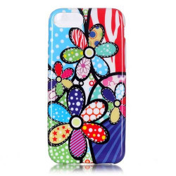 Coque COLOR FLOWER pour iPhone 7