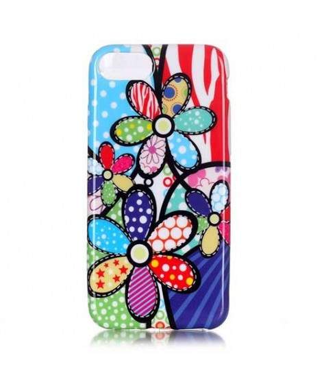 Coque COLOR FLOWER pour iPhone 7