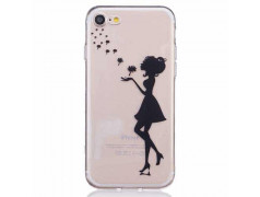 Coque souple transparente DEMOISELLE pour iPhone 7