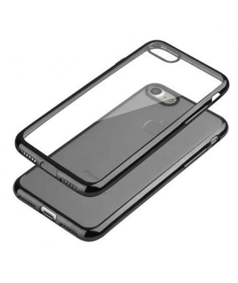Coque CRYSTAL DELUXE noire souple pour iPhone 7+