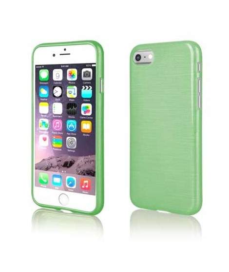 Coque effet METALLIC verte pour iPhone 7