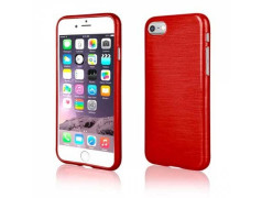 Coque effet METALLIC rouge pour iPhone 7