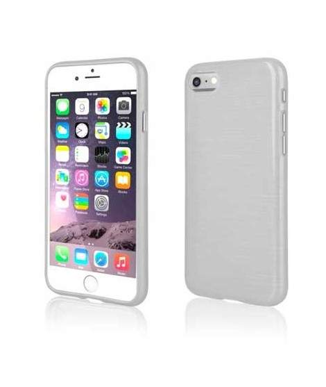 Coque effet METALLIC blanche pour iPhone 7