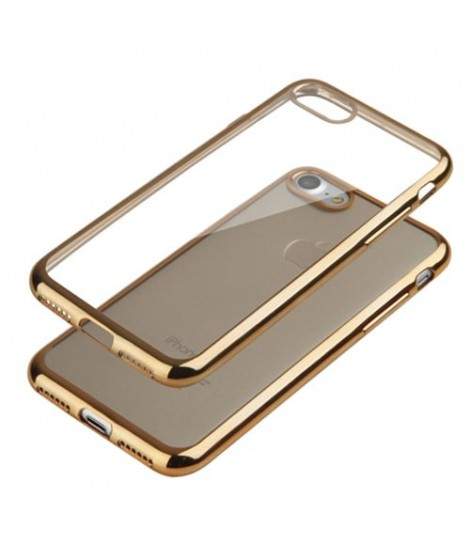 Coque CRYSTAL DELUXE OR souple pour iPhone 6 et 6S