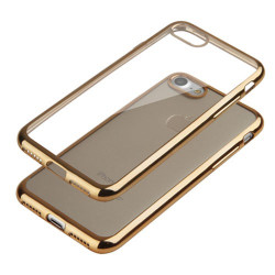 Coque CRYSTAL DELUXE OR souple pour iPhone 6+ et 6+S
