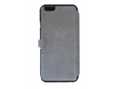 Etui portefeuille originale STARCLIPPERS en cuir gris pour iPhone 7