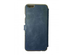 Etui portefeuille originale STARCLIPPERS en cuir bleu pour iPhone 6