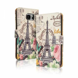 Etui cuir portefeuille PARIS pour iPhone 6 et 6S