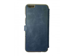 Etui portefeuille originale STARCLIPPERS en cuir bleu pour iPhone 7 plus