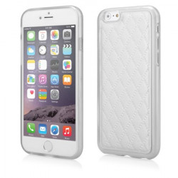 Coque semi-rigide SKIN blanche pour iPhone 6 et 6S