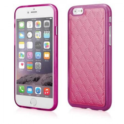 Coque semi-rigide SKIN rose pour iPhone 6 et 6S