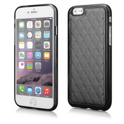 Coque semi-rigide SKIN noire pour iPhone 6 et 6S