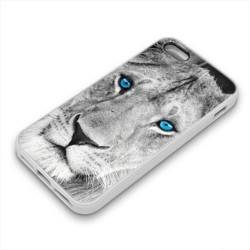 Coque Gel BLUE LION pour iPhone