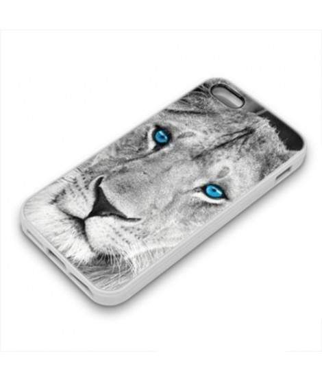 Coque Gel BLUE LION pour iPhone