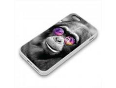 Coque Gel MONKEY GLASS pour iPhone