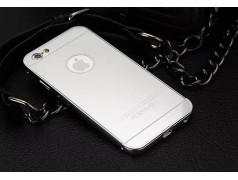 Coque MIRROR ARGENT souple pour iPhone 7+