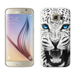 Coque Gel BLUE LEOPARD pour SAMSUNG