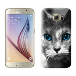 Coque Gel BLUE CAT pour SAMSUNG