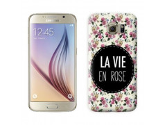 Coque Gel LA VIE EN ROSE 1 pour SAMSUNG