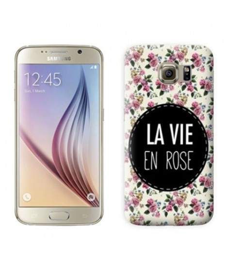 Coque Gel LA VIE EN ROSE 1 pour SAMSUNG