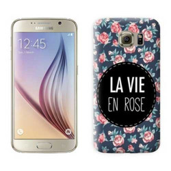 Coque Gel LA VIE EN ROSE 2 pour SAMSUNG