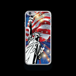 Coque Gel LIBERTY pour iPhone