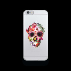 Coque Gel DEATH FLOWER pour iPhone