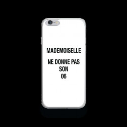 Coque Gel MADEMOISELLE 06 pour iPhone