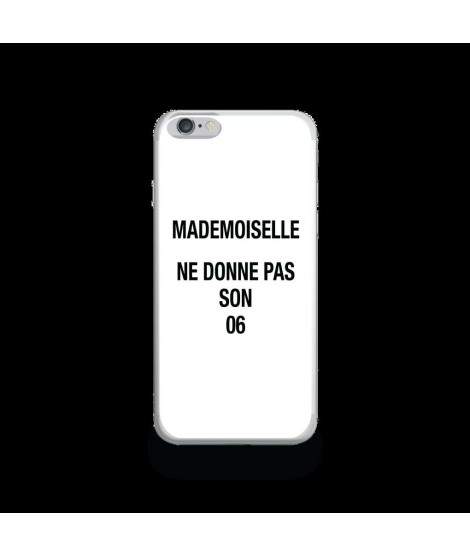 Coque Gel MADEMOISELLE 06 pour iPhone