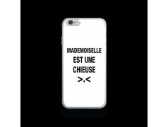 Coque Gel MADEMOISELLE CHIEUSE pour iPhone