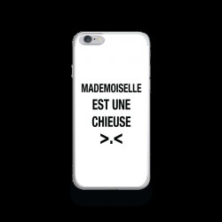 Coque Gel MADEMOISELLE CHIEUSE pour iPhone