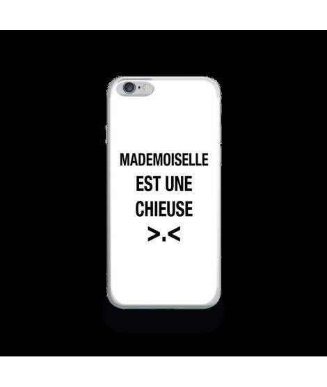 Coque Gel MADEMOISELLE CHIEUSE pour iPhone