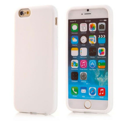 Coque silicone blanche pour iPhone 6 + et 6+S