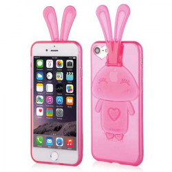 Coque  BUNNY rose  pour iPhone 7