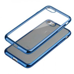 Coque CRYSTAL DELUXE BLEUE souple pour iPhone 7