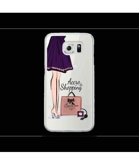 Coque Gel SHOPPING pour SAMSUNG