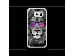 Coque Gel LION GLASS  pour SAMSUNG