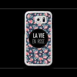 Coque Gel LA VIE EN ROSE 1 pour SAMSUNG