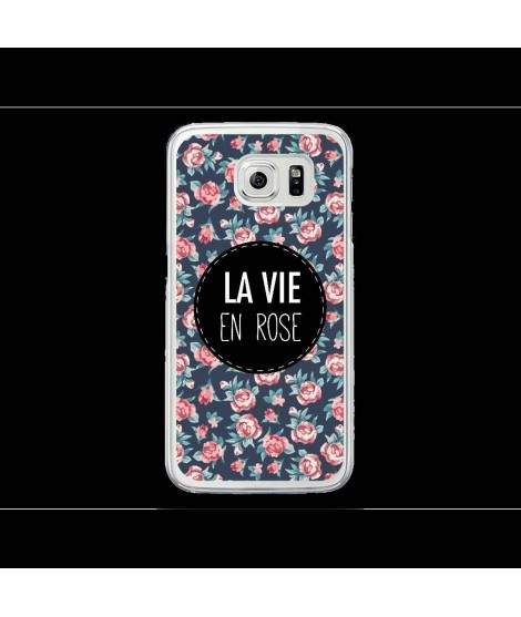 Coque Gel LA VIE EN ROSE 1 pour SAMSUNG