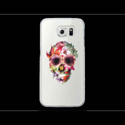 Coque Gel FLOWER DEATH pour SAMSUNG