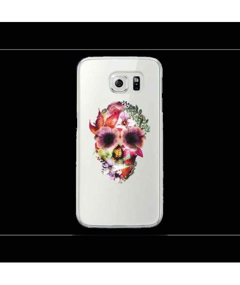 Coque Gel FLOWER DEATH pour SAMSUNG