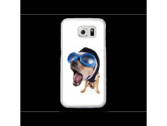 Coque Gel CRAZY DOG pour SAMSUNG