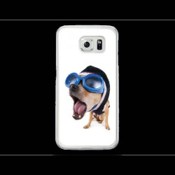 Coque Gel CRAZY DOG pour SAMSUNG