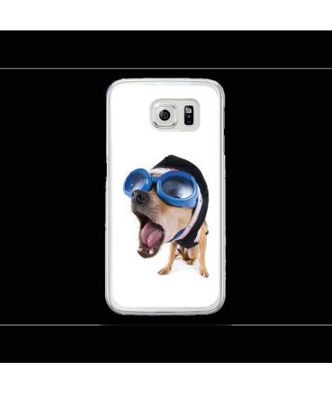 Coque Gel CRAZY DOG pour SAMSUNG