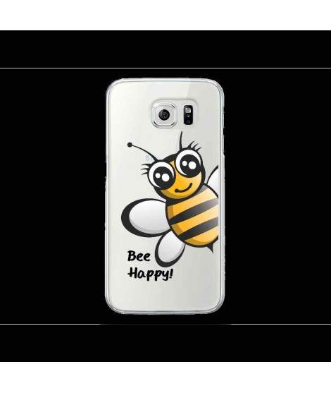 Coque Gel BEE HAPPY pour SAMSUNG